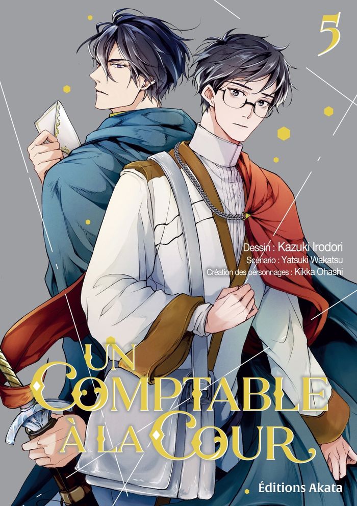 Couverture du livre « Un comptable à la cour » de Kazuki Irodori, librairie Les Contes Infusés à Corte