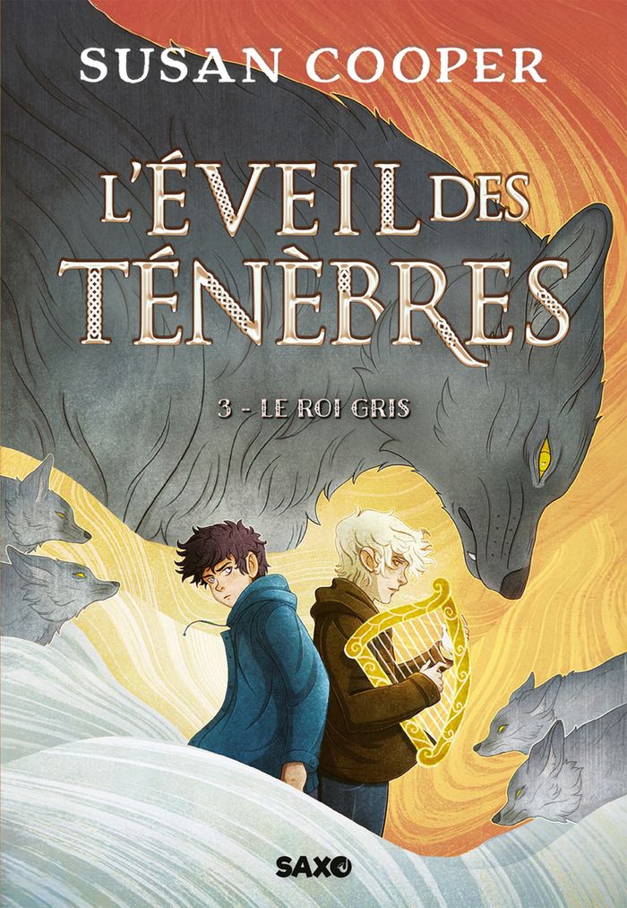 Couverture du livre « Le Roi Gris » de Susan Cooper, librairie Les Contes Infusés à Corte