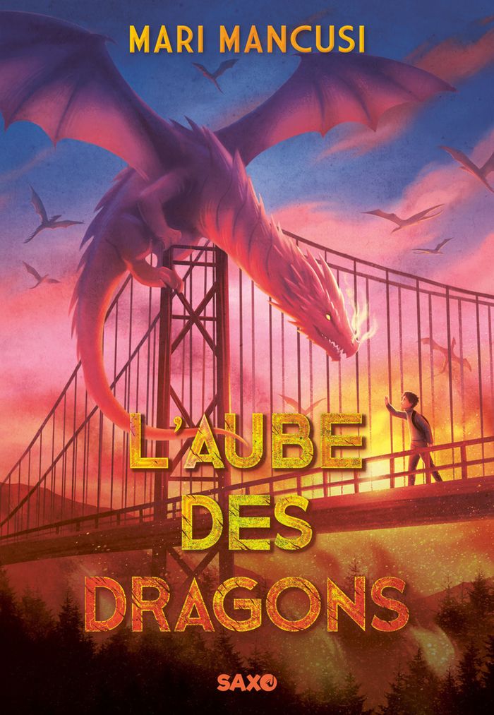 Couverture du livre « L'aube des dragons », librairie Les Contes Infusés à Corte