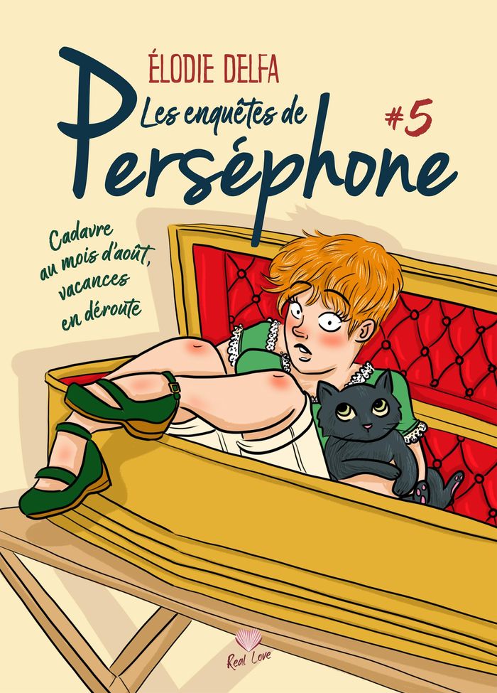 Couverture du livre « Cadavre au mois d'août, vacances en déroute » de Élodie Delfa, librairie Les Contes Infusés à Corte