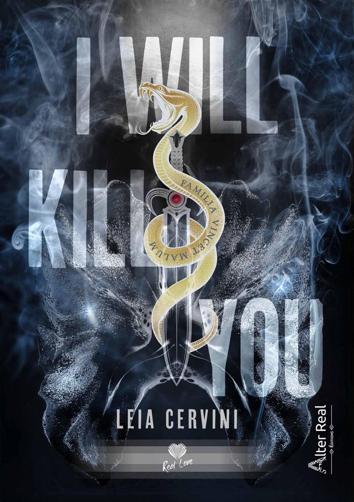 Couverture du livre « I will kill you » de Leia Cervini, librairie Les Contes Infusés à Corte