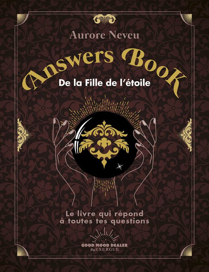 Couverture du livre « Answer book de la fille de l'étoile », librairie Les Contes Infusés à Corte