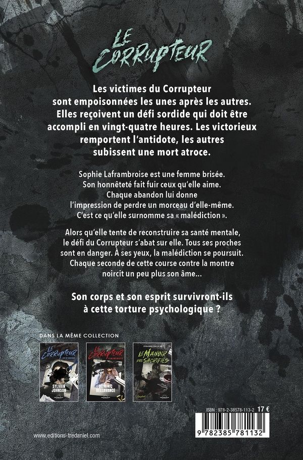 Quatrième de couverture de « Morcelée »