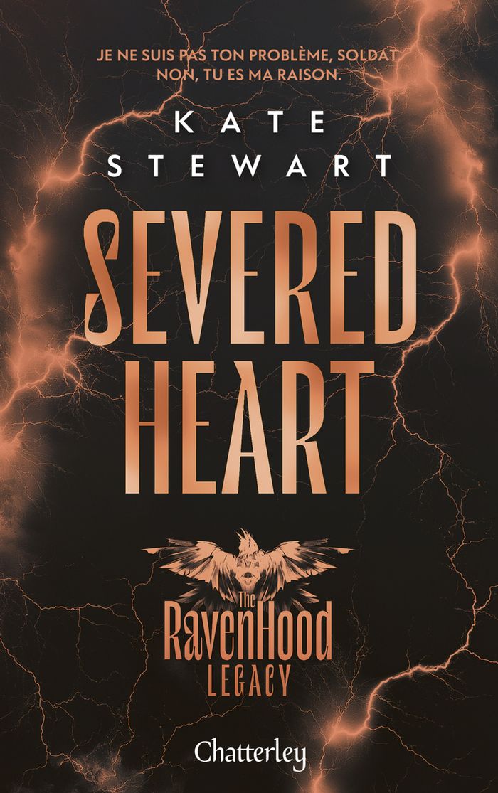 Couverture du livre « The Ravenhood Legacy » de Kate Stewart, librairie Les Contes Infusés à Corte