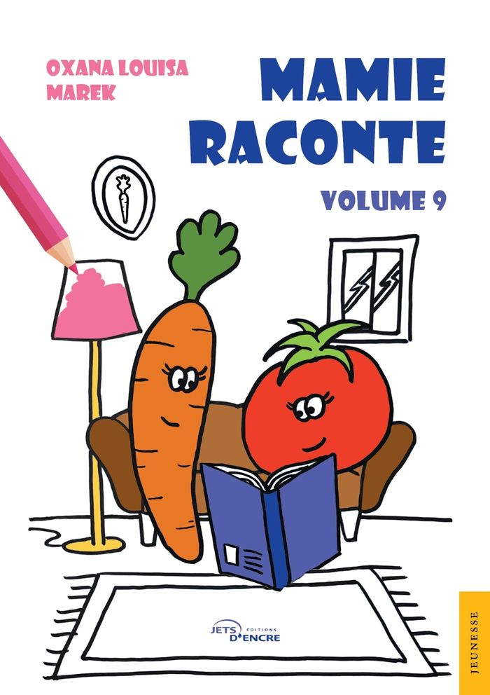 Couverture du livre « Mamie raconte » de Oxana Louisa Marek, librairie Les Contes Infusés à Corte