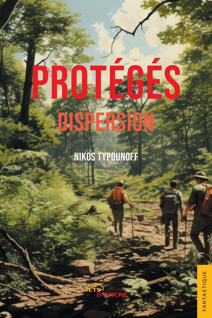 Couverture du livre « Dispersion » de Nikos Typounoff, librairie Les Contes Infusés à Corte