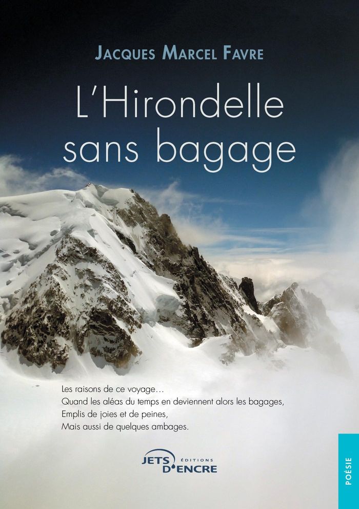 Couverture du livre « L'hirondelle sans bagage » de Jacques Marcel Favre, librairie Les Contes Infusés à Corte