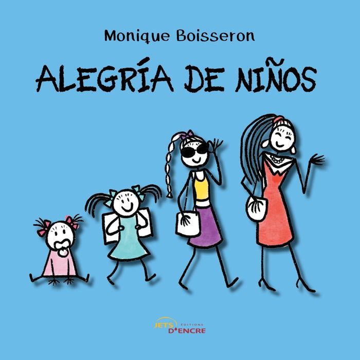 Couverture du livre « Alegria de ninos » de Monique Boisseron, librairie Les Contes Infusés à Corte