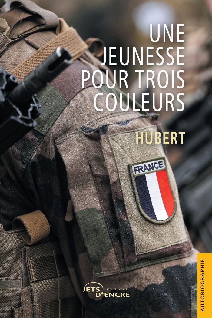 Couverture du livre « Une jeunesse pour trois couleurs » de Hubert, librairie Les Contes Infusés à Corte