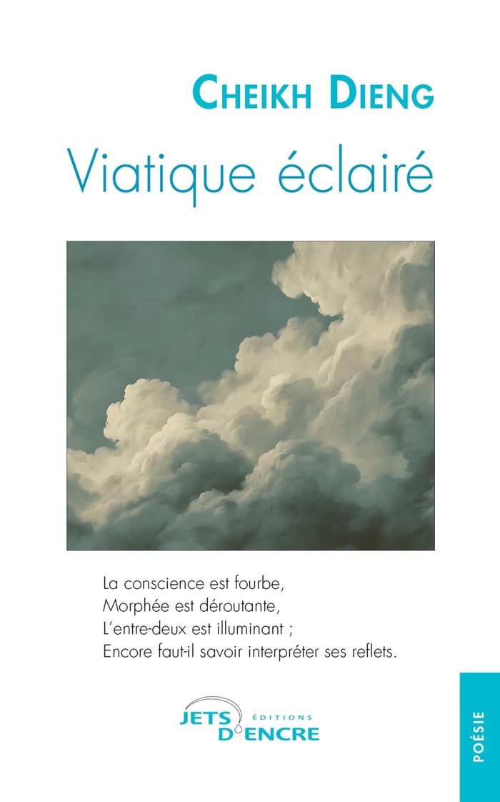 Couverture du livre « Viatique éclairé » de Cheikh Dieng, librairie Les Contes Infusés à Corte