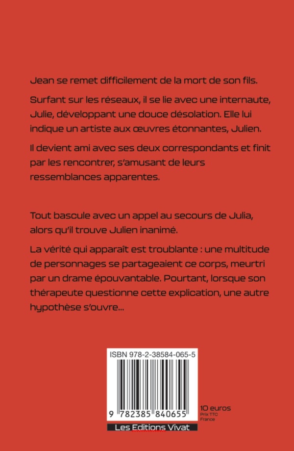 Quatrième de couverture de « Troubles doubles »