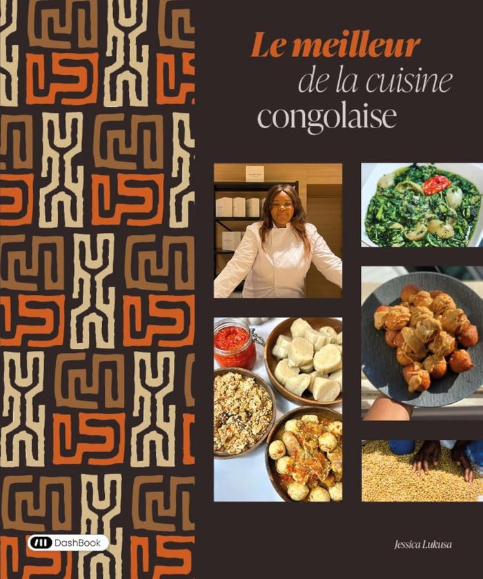 Couverture du livre « Le meilleur de la cuisine congolaise » de Jessica Lukusa, librairie Les Contes Infusés à Corte
