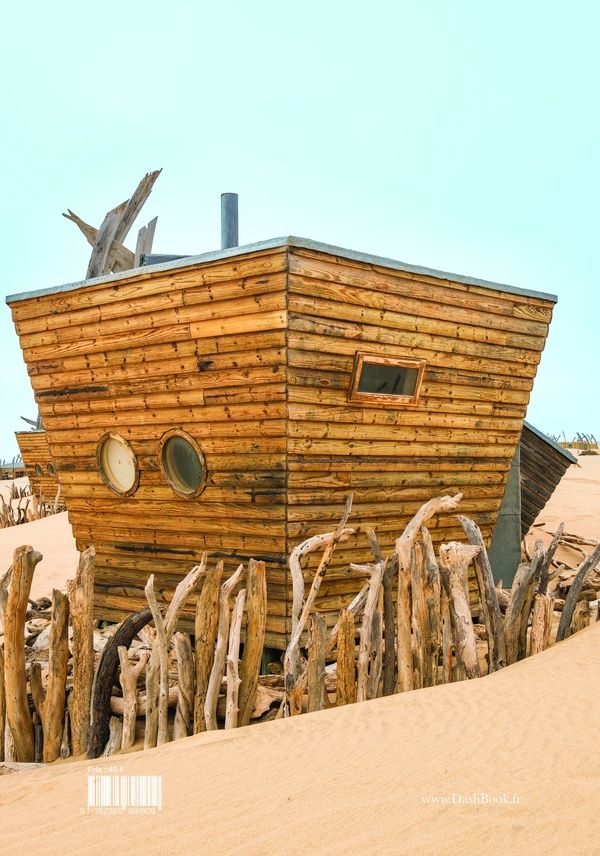 Quatrième de couverture de « UNE ODYSSEE ARCHITECTURALE - LES PLUS BEAUX HOTELS DURABLES D'AFRIQUE AUSTRALE »