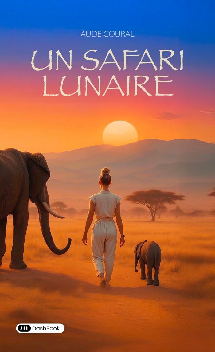 Couverture du livre « UN SAFARI LUNAIRE », librairie Les Contes Infusés à Corte