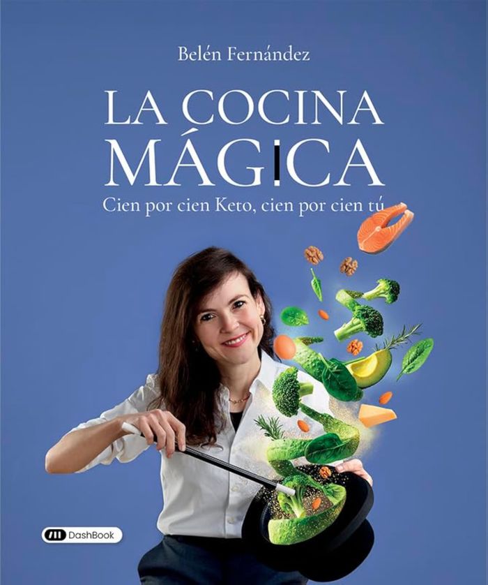 Couverture du livre « LA COCINA MAGICA - CIEN POR CIEN KETO, CIEN POR CIEN TU », librairie Les Contes Infusés à Corte