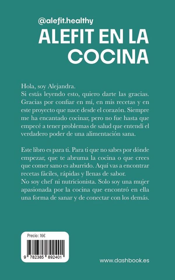 Quatrième de couverture de « ALEFIT EN LA COCINA »