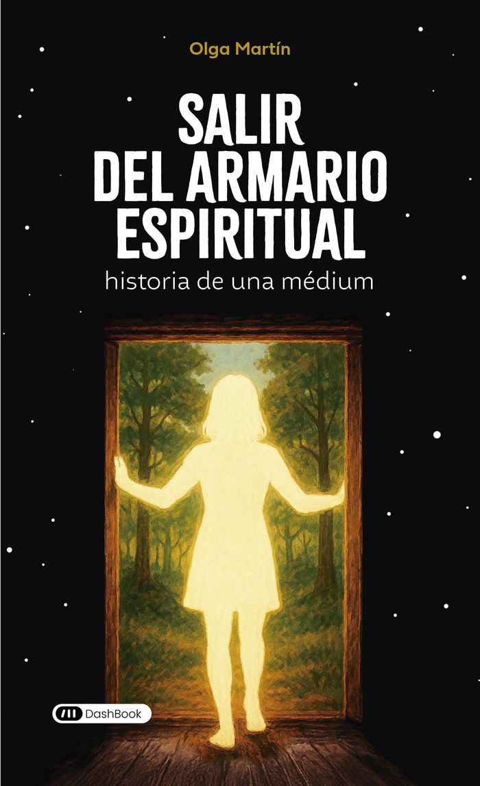 Couverture du livre « SALIR DEL ARMARIO ESPIRITUAL - HISTORIA DE UNA MEDIUM - EDITION BILINGUE », librairie Les Contes Infusés à Corte