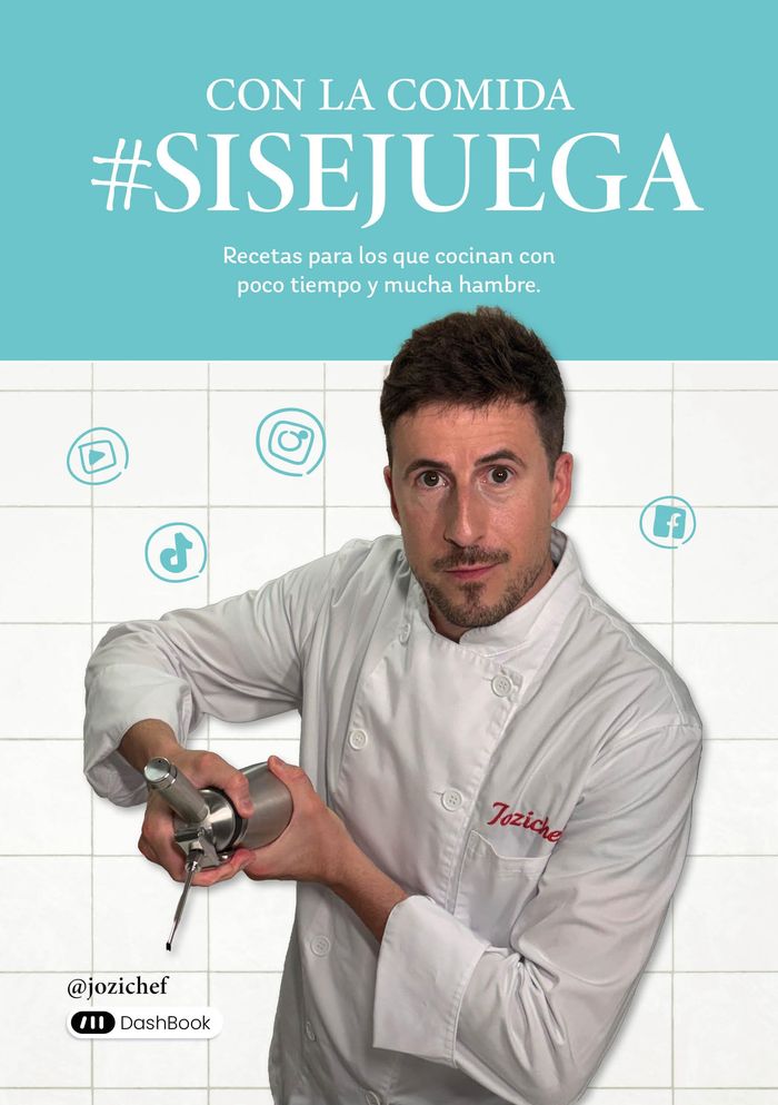 Couverture du livre « CON LA COMIDA #SISEJUEGA - RECETAS PARA LOS QUE COCINAN CON POCO TIEMPO Y MUCHA HAMBRE » de Dario Jozifek, librairie Les Contes Infusés à Corte