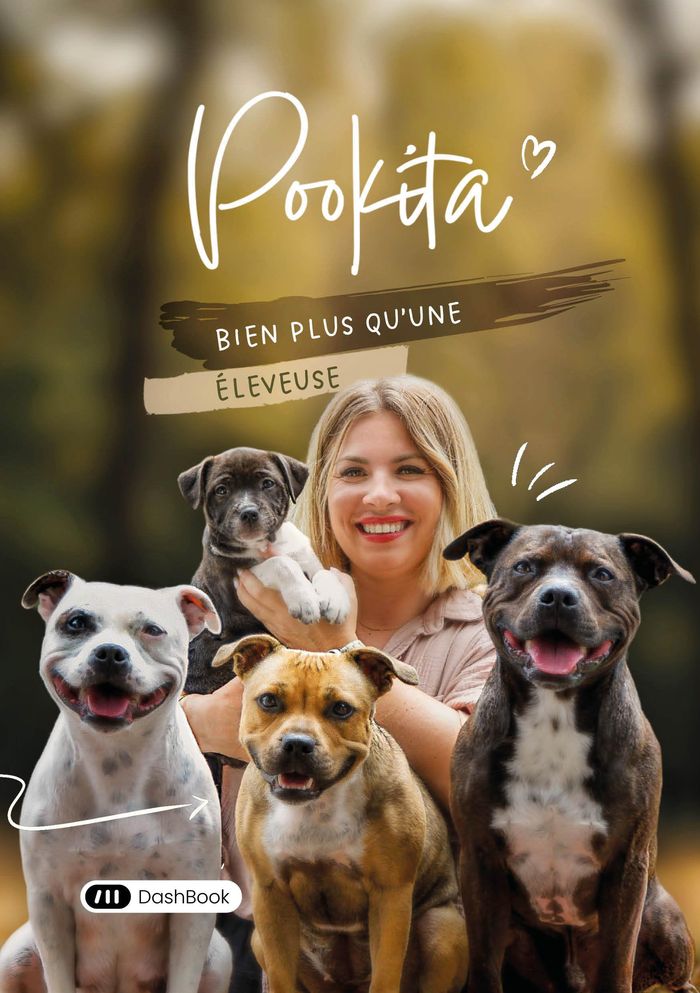 Couverture du livre « POOKITA BIEN PLUS QU'UNE ELEVEUSE » de M. Dorei-Delforge, librairie Les Contes Infusés à Corte