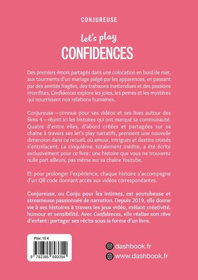 Quatrième de couverture de « Let's play confidences »