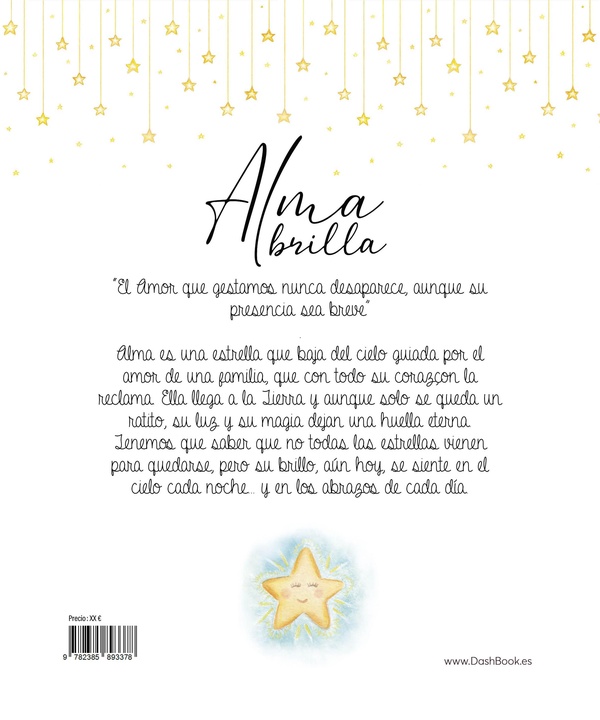 Quatrième de couverture de « ALMA BRILLA »