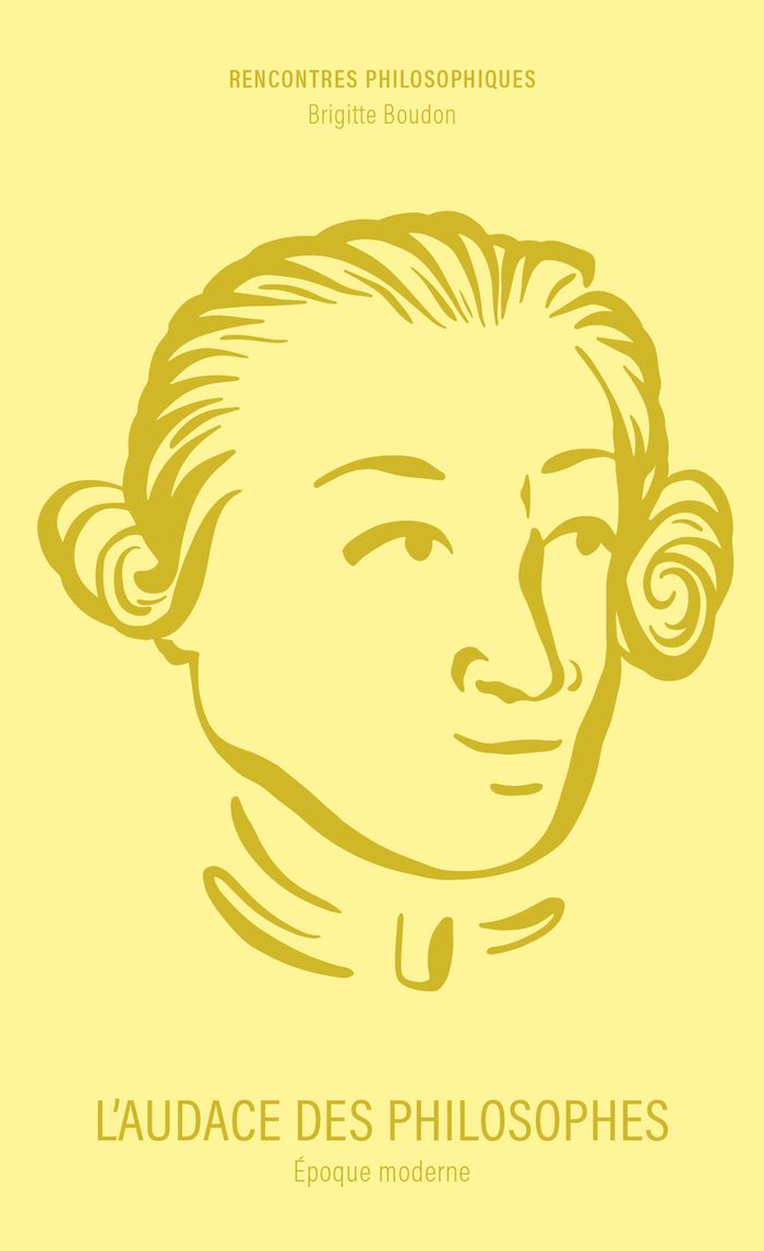 Couverture du livre « L'audace des philosophes : époque moderne » de Brigitte Boudon, librairie Les Contes Infusés à Corte