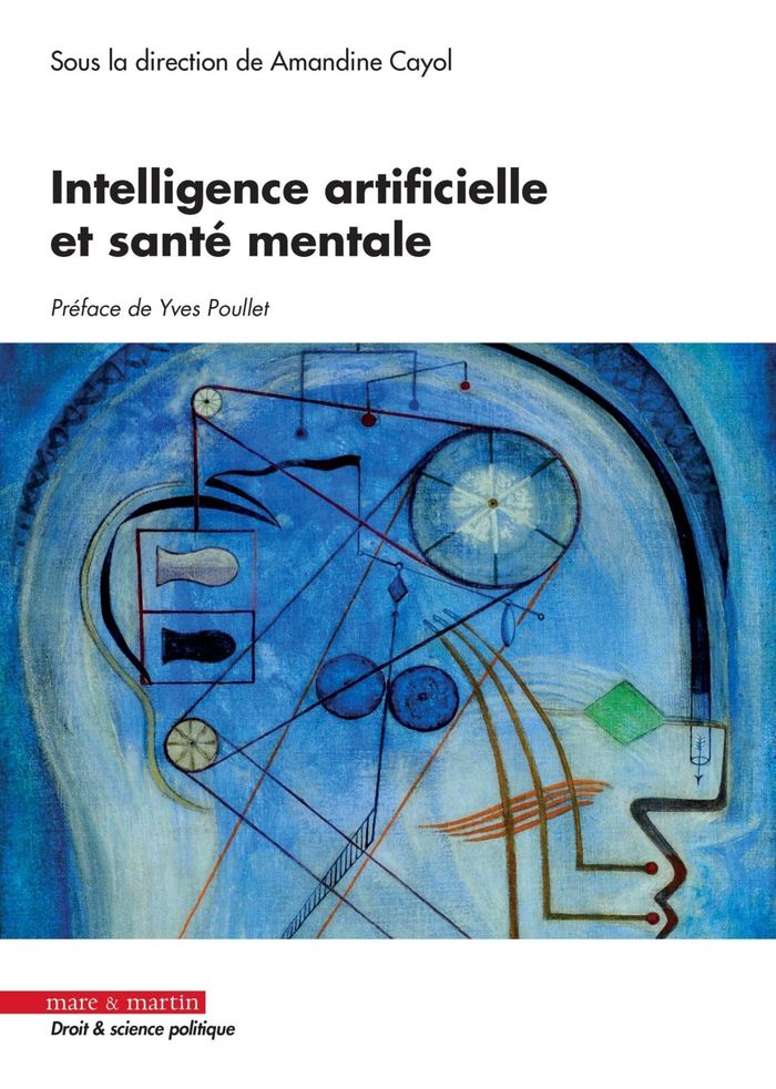 Couverture du livre « Intelligence artificielle et santé mentale », librairie Les Contes Infusés à Corte