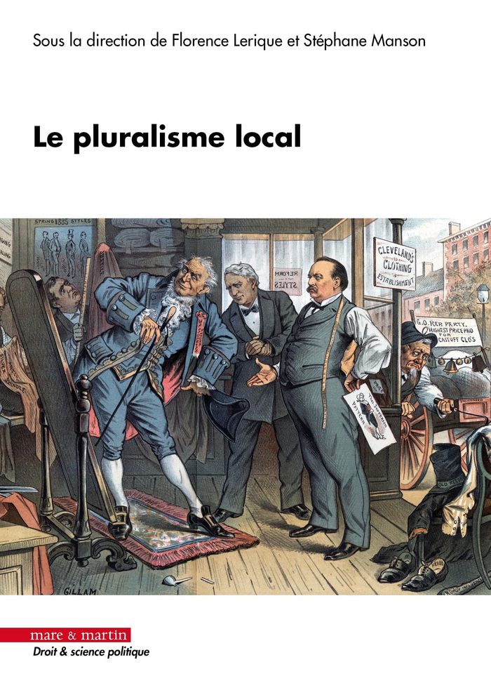 Couverture du livre « Le pluralisme local » de Florence Lerique, librairie Les Contes Infusés à Corte