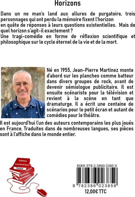 Quatrième de couverture de « Horizons »
