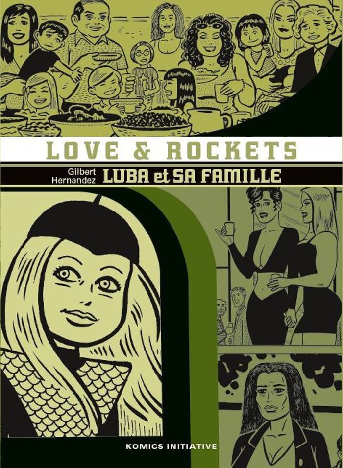 Couverture du livre « Luba et sa famille » de Gilbert Hernandez, librairie Les Contes Infusés à Corte