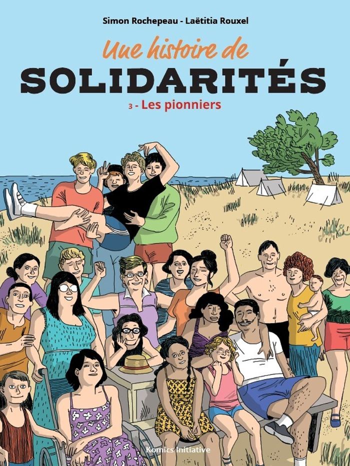 Couverture du livre « Les pionniers » de Simon Rochepeau, librairie Les Contes Infusés à Corte