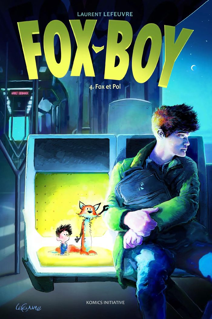 Couverture du livre « Fox et Pol » de Laurent Lefeuvre, librairie Les Contes Infusés à Corte