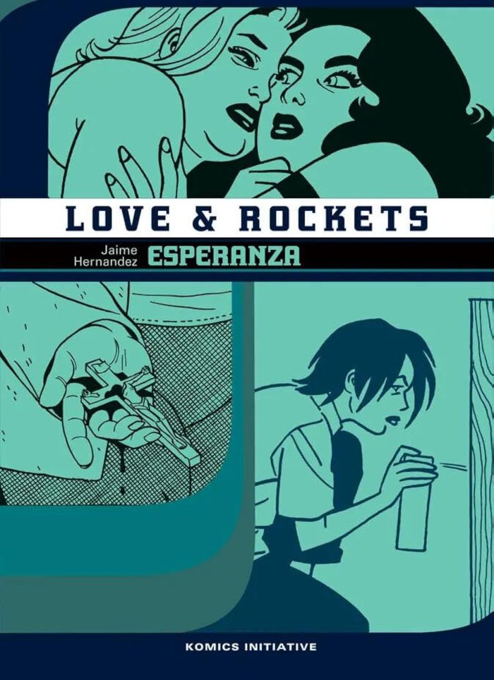 Couverture du livre « Esperanza » de Jaime Hernandez, librairie Les Contes Infusés à Corte