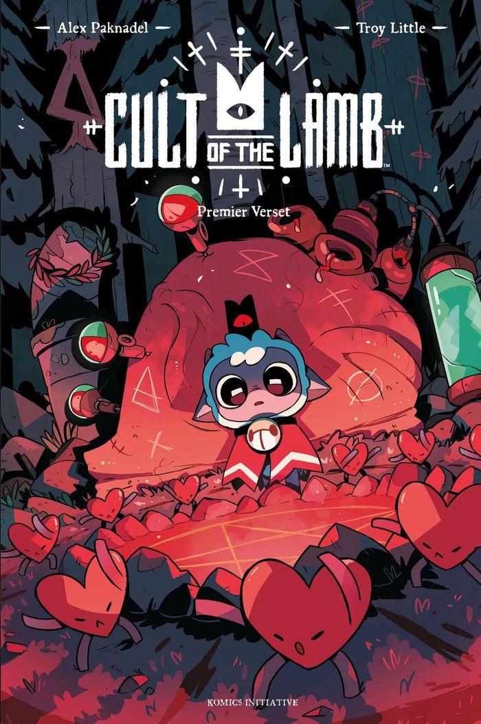 Couverture du livre « Cult of the lamb », librairie Les Contes Infusés à Corte