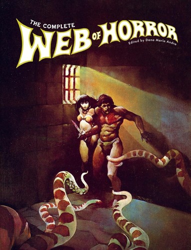 Couverture du livre « WEB OF HORROR » de Wrightson Bernie, librairie Les Contes Infusés à Corte