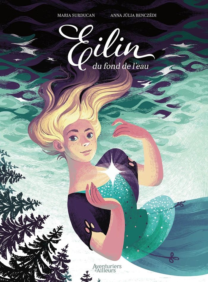 Couverture du livre « Eilin du fond de l'eau » de Maria Surducan, librairie Les Contes Infusés à Corte