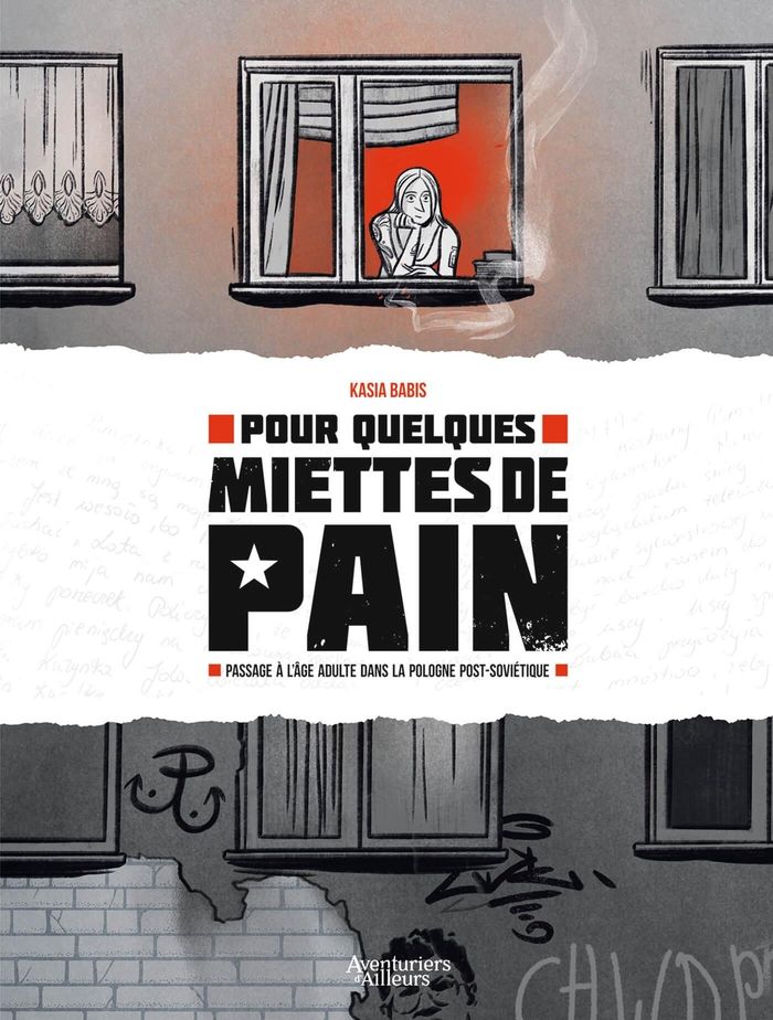 Couverture du livre « Pour quelques miettes de pain : passage à l'âge adulte dans la Pologne post-soviétique », librairie Les Contes Infusés à Corte