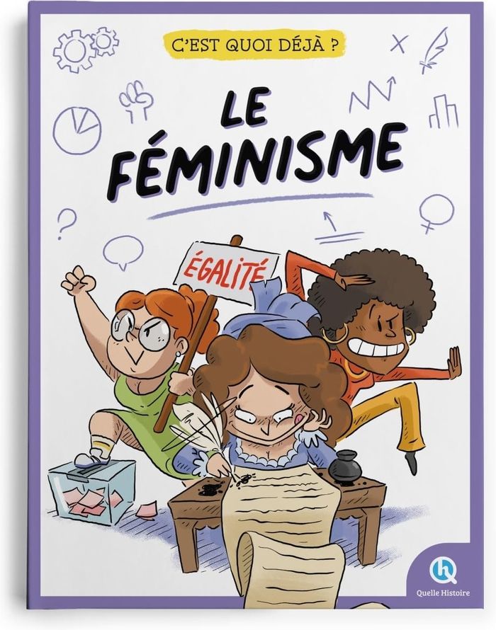 Couverture du livre « Le féminisme », librairie Les Contes Infusés à Corte
