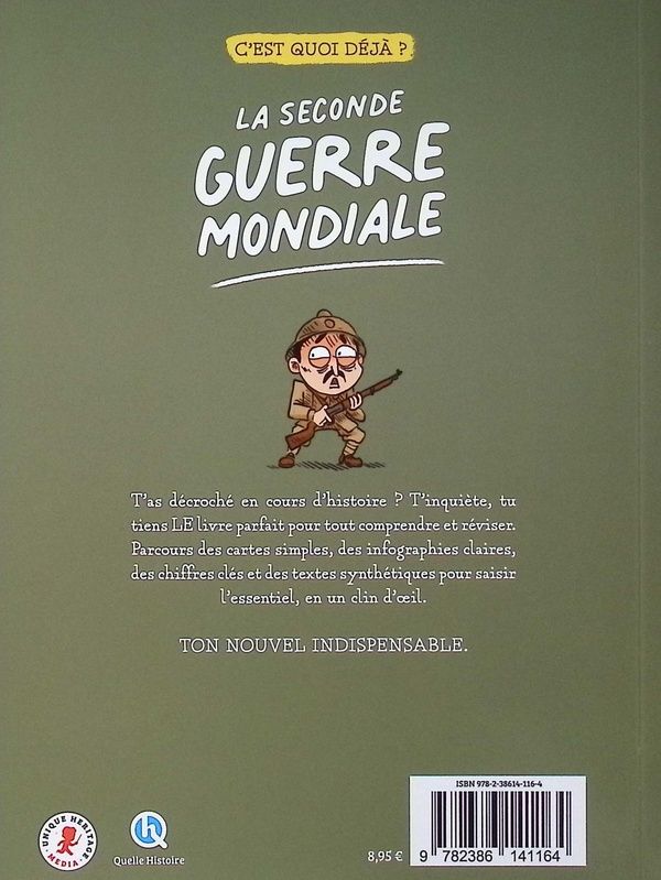 Quatrième de couverture de « La Seconde guerre mondiale »