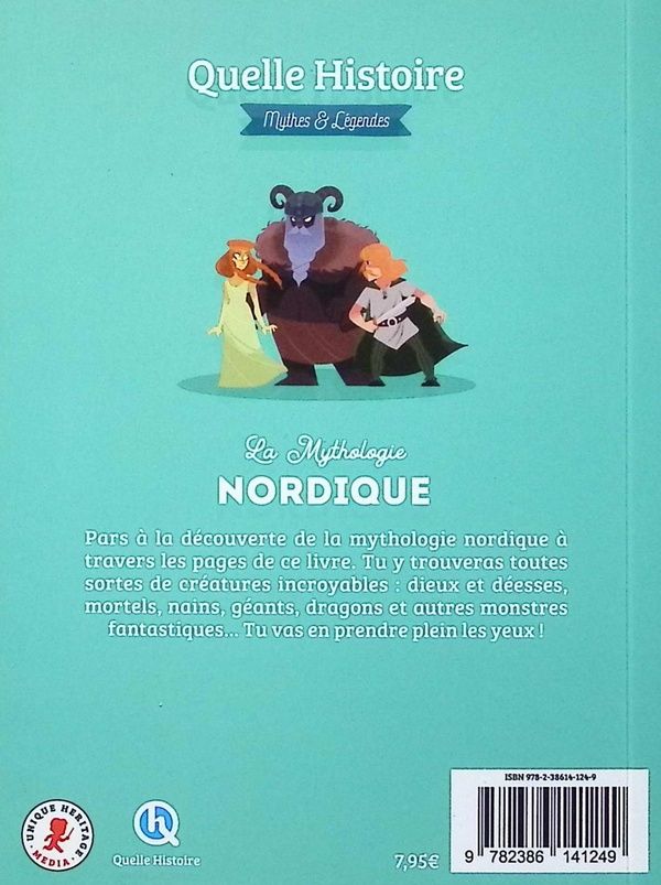 Quatrième de couverture de « La mythologie nordique »