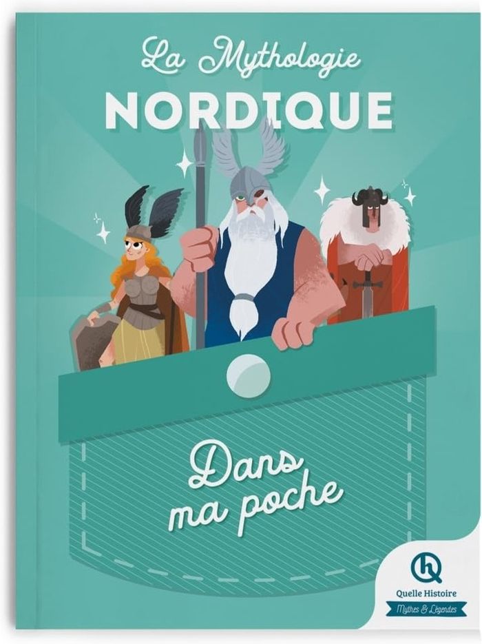 Couverture du livre « La mythologie nordique » de Julie Gouazé, librairie Les Contes Infusés à Corte