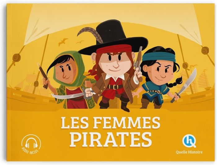 Couverture du livre « Les femmes pirates », librairie Les Contes Infusés à Corte