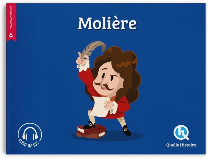Couverture du livre « Molière », librairie Les Contes Infusés à Corte