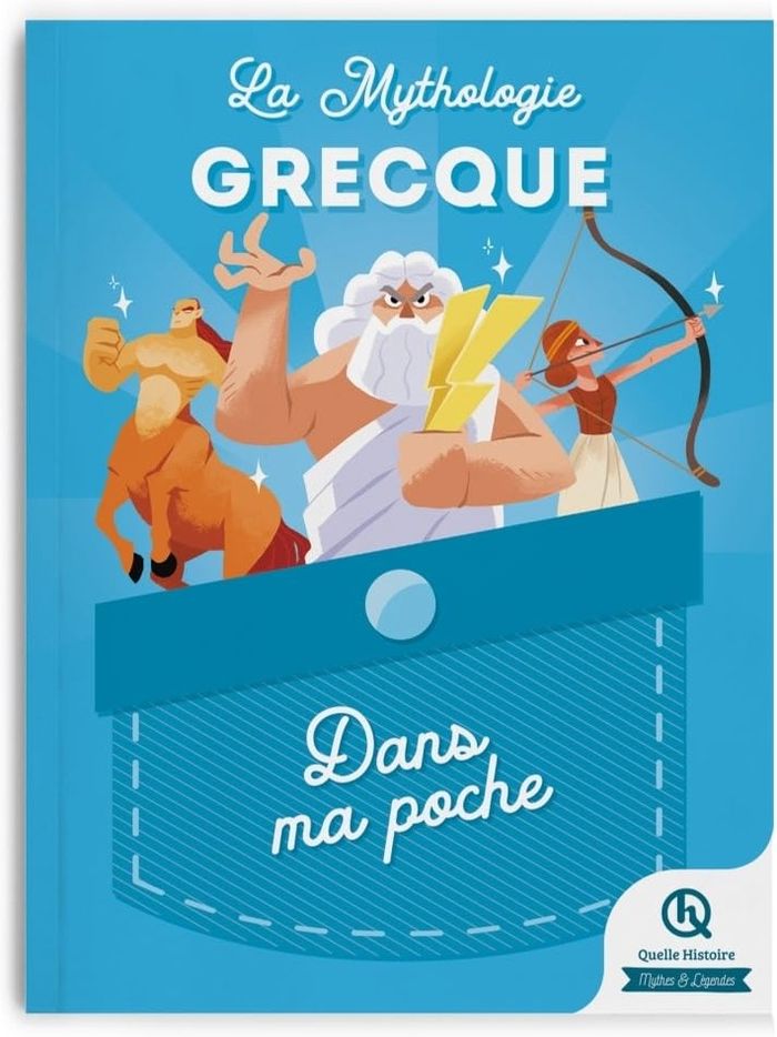 Couverture du livre « La mythologie grecque » de Julie Gouazé, librairie Les Contes Infusés à Corte