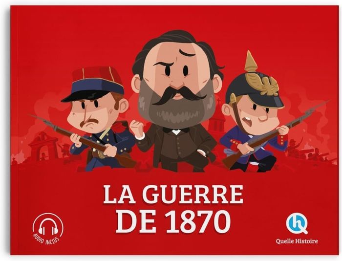 Couverture du livre « La guerre de 1870 » de Mathilde Sallé de Chou, librairie Les Contes Infusés à Corte