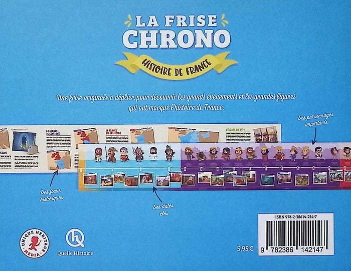 Quatrième de couverture de « Histoire de France »