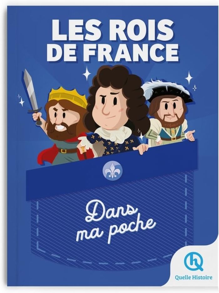 Couverture du livre « Les rois de France » de Clémentine V. Baron, librairie Les Contes Infusés à Corte