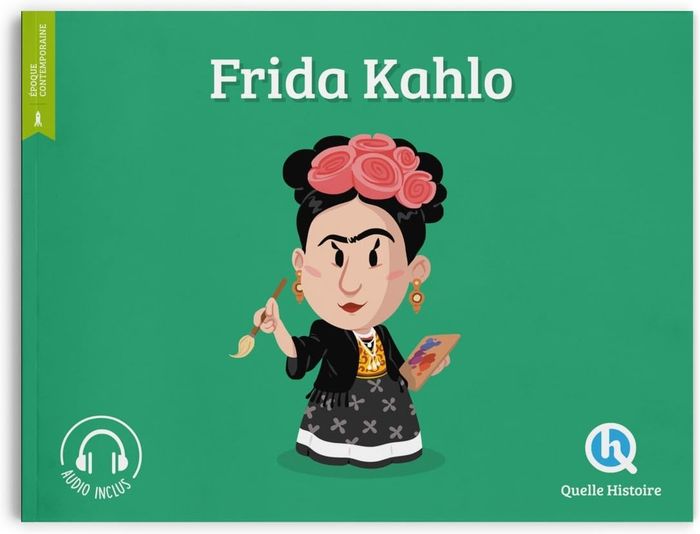 Couverture du livre « Frida Kahlo » de Clémentine V. Baron, librairie Les Contes Infusés à Corte