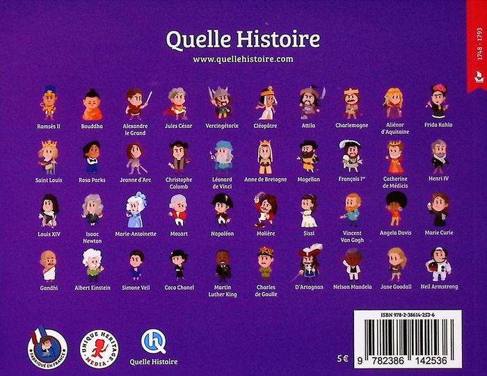 Quatrième de couverture de « Olympe de Gouges »