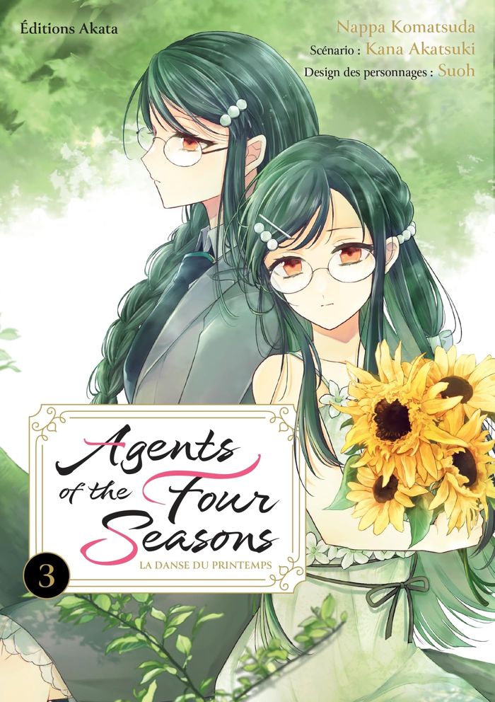 Couverture du livre « AGENTS OF THE FOUR SEASONS (MANGA) - TOME 03 (VF) - LA DANSE DU PRINTEMPS », librairie Les Contes Infusés à Corte